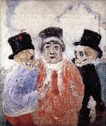 James Ensor The Red Judge oil on canvas